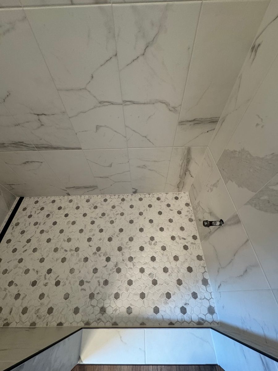 Bathroom Tiling for Dakota Tile & Stone in Belle Fourche, SD