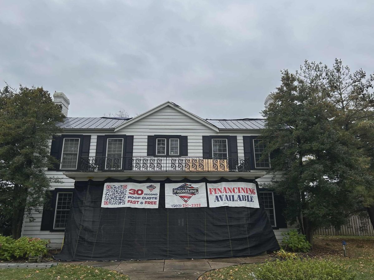 Roofing Replacement for Frontline Roofing & Home Services in Shelbyville, KY