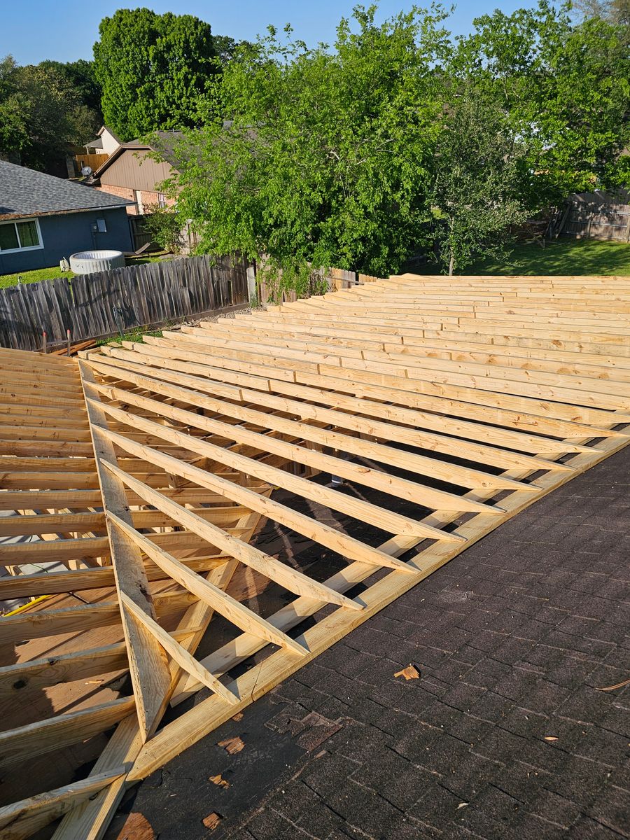 Framing for Hockley Frame and Siding LLC in Hockley, TX