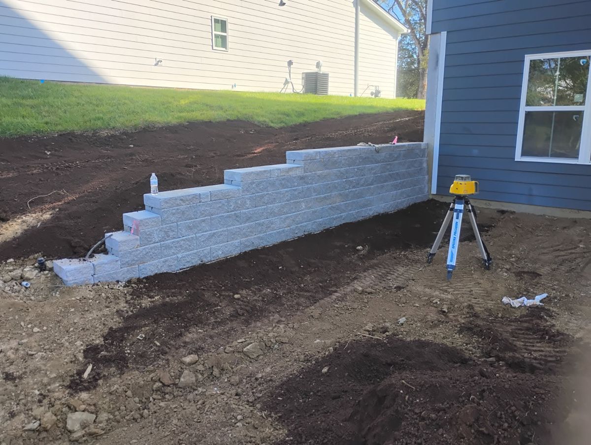 Hardscape Installation for Harris Lawn N Landscape in Knoxville, TN