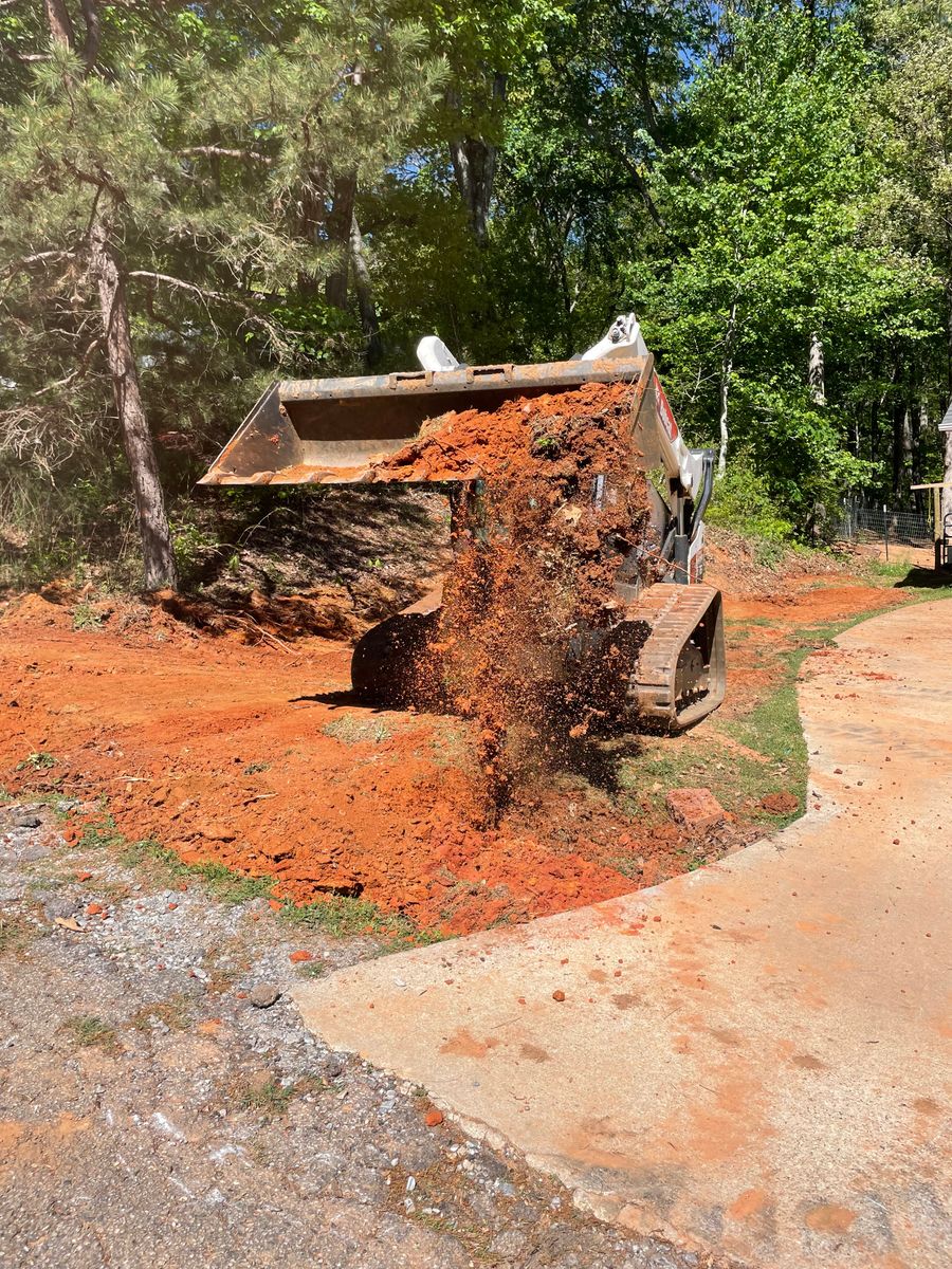 Skid Steer Work for Palmetto State Landscaping in Gaffney, SC