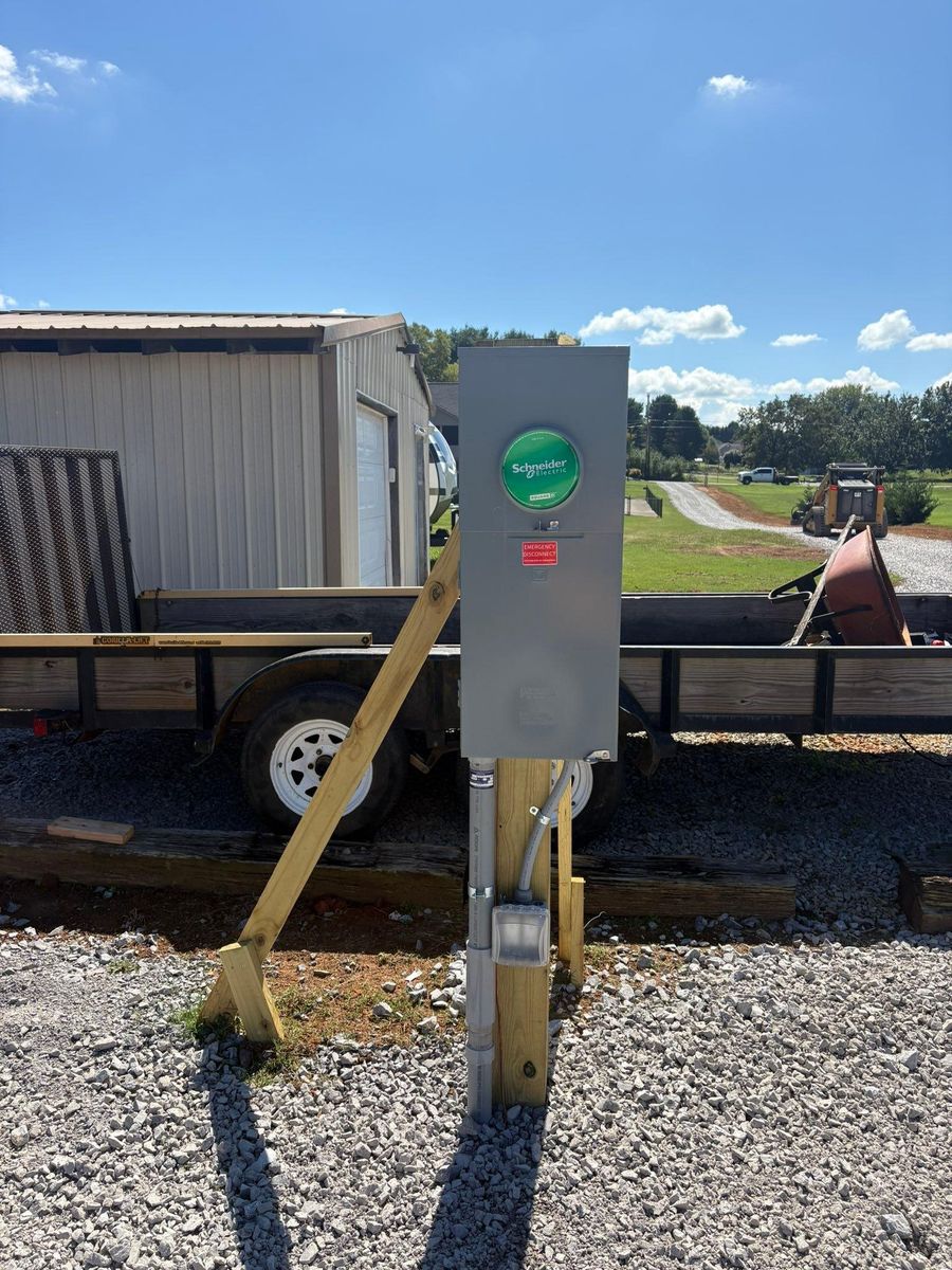 Site Preparation for Phillips Construction and Excavating in Seymour, TN