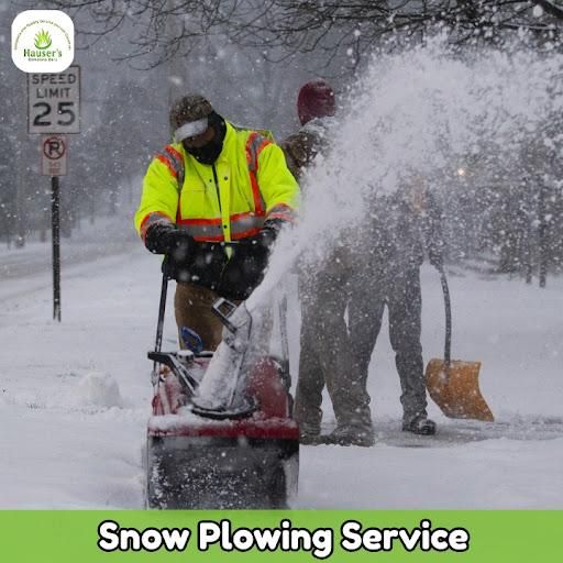 Commercial & Residential Snowplowing for Hauser's Complete Care INC in Lancaster, NY