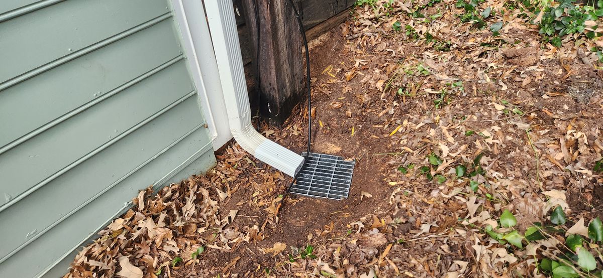 Downspout Extensions for Drain My lawn in Charlotte, NC