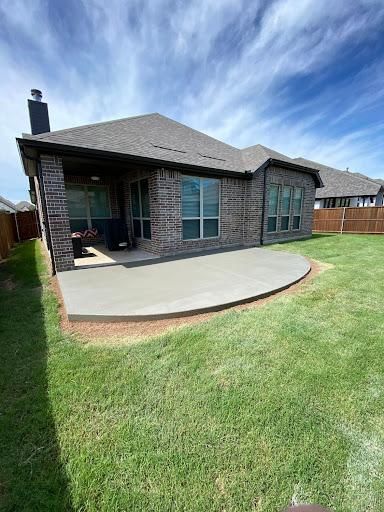 Patio Design & Installation for New Gen Concrete in Keller, TX