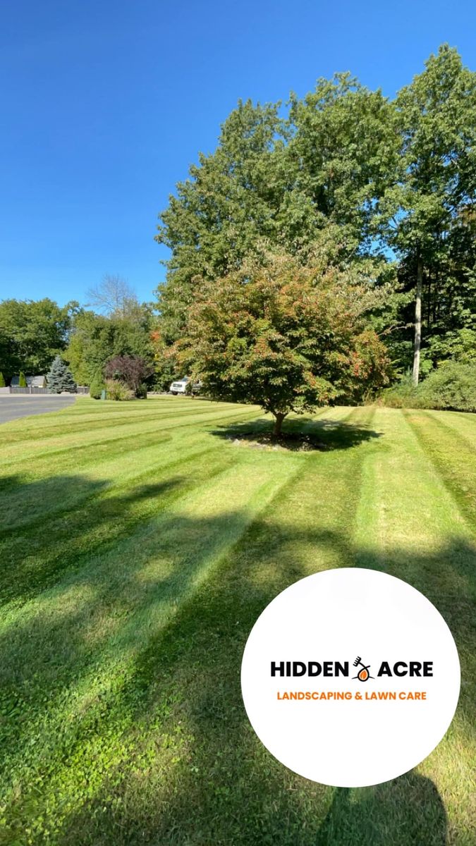 Mowing for Hidden Acre Landscaping & Lawn Care in Dover, New Hampshire