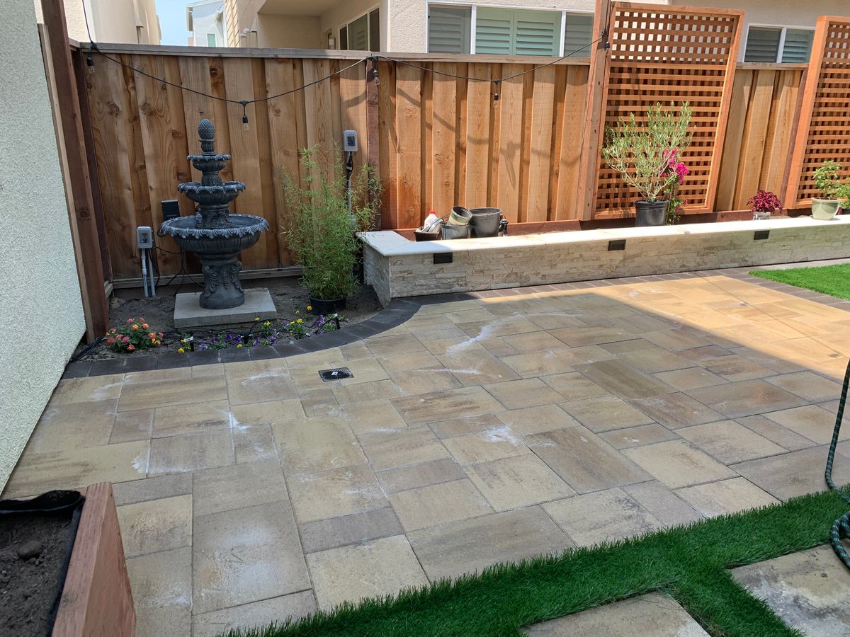 Pavers for Digging Dudes in Hayward, CA