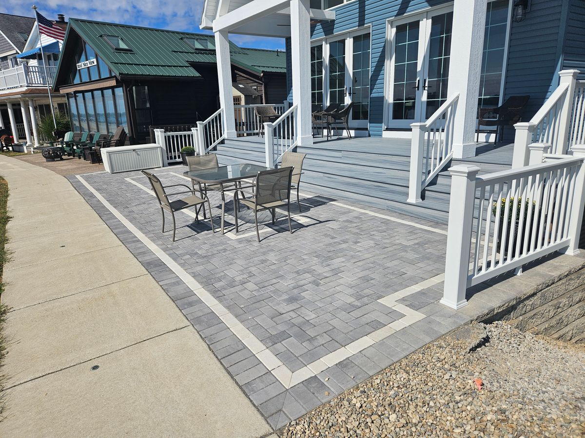 Patio Design & Construction for Double D Landscape Services in Columbus ,  OH