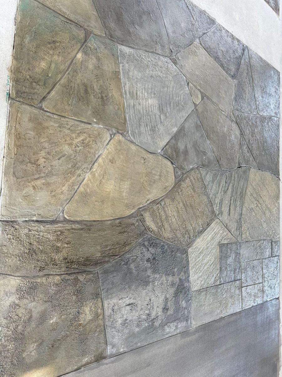 Full Depth Custom Carved Concrete for Whitfield Concrete Construction in Solsberry, IN