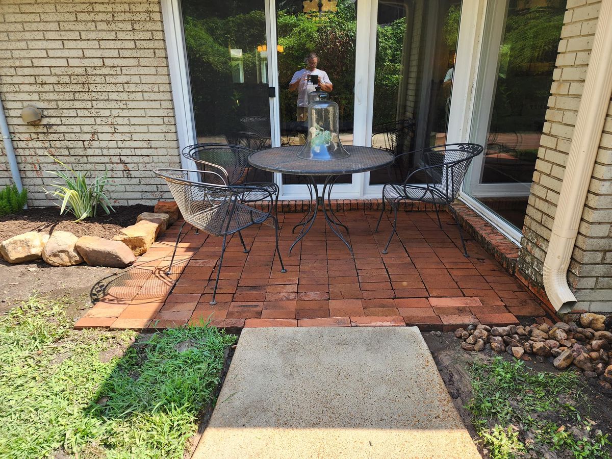 Patio Design & Construction for Bruno's Professional Lawn's & Landscape in Beaumont, Texas