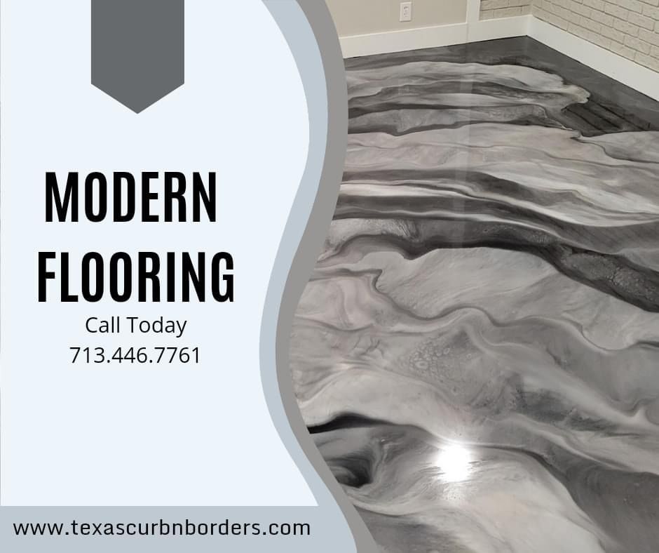 Epoxy Floor Coatings for Texas Curb N Borders in Houston, TX