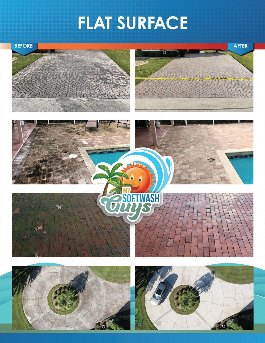 Patio Cleaning for My Softwash Guys in North Port, FL
