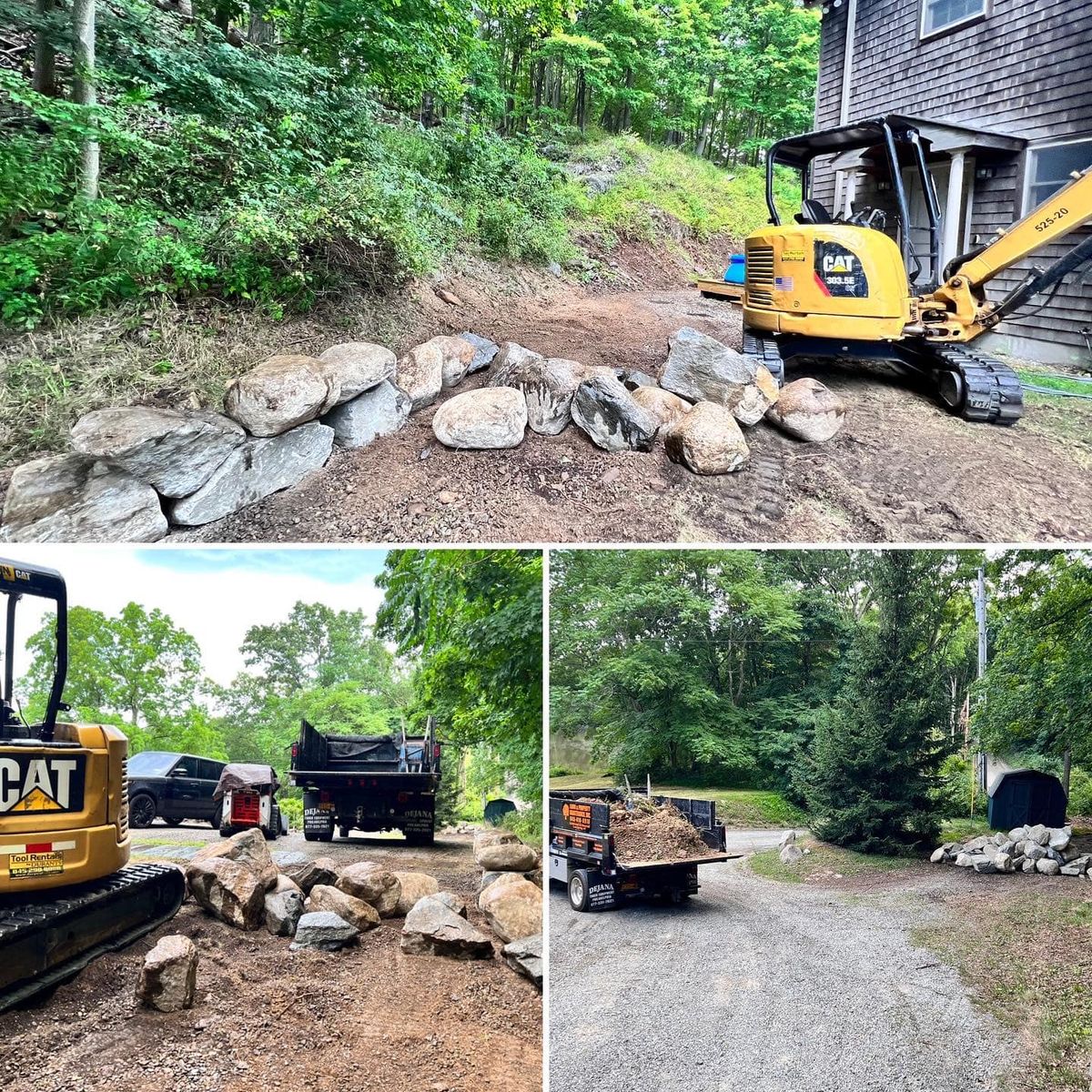 Excavation for LJ Lawn & Property Maintenance, Inc. in Cold Spring, New York