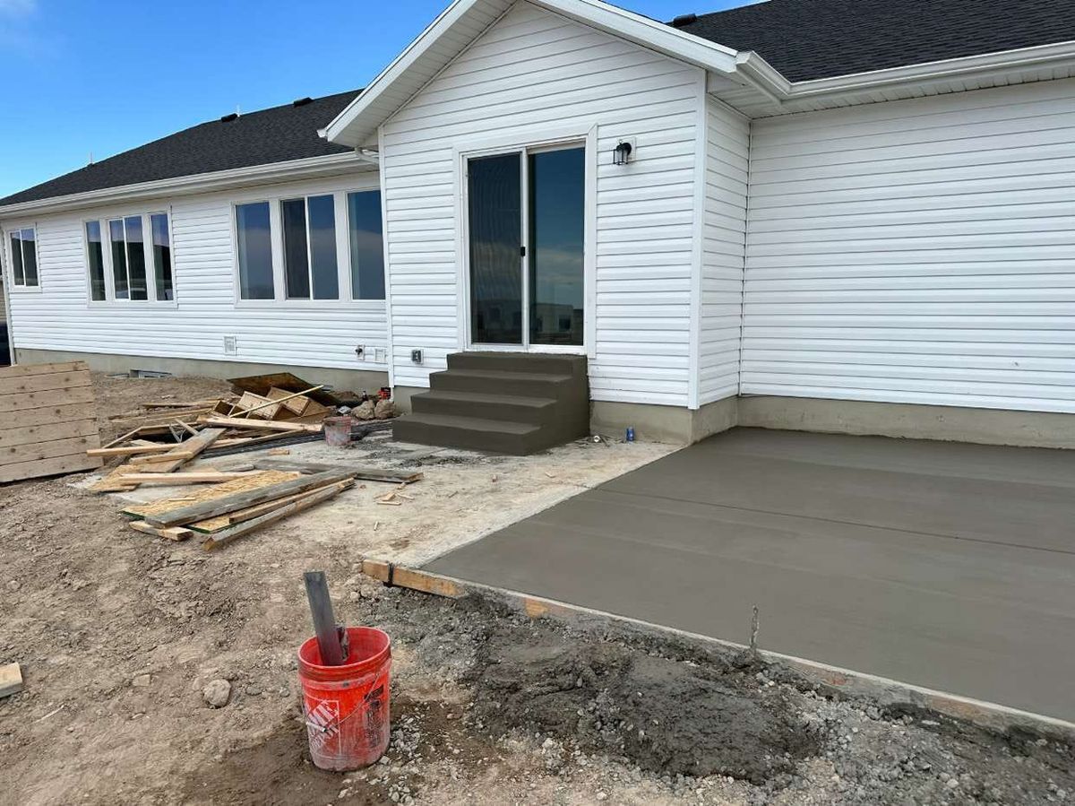 Hot Tub and Shed Pads for Legend Construction and Concrete   in Salt Lake City, UT