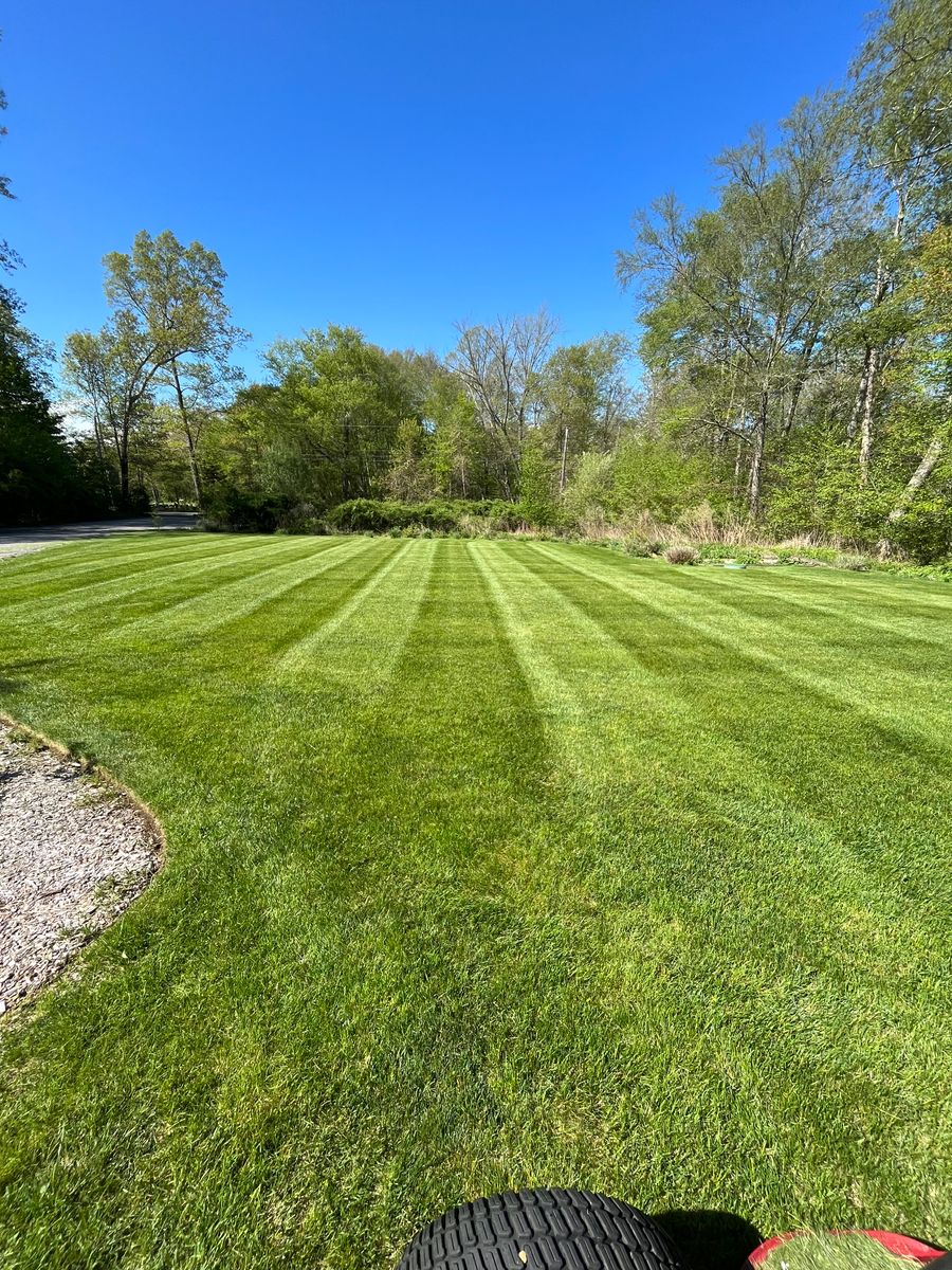 Mowing for Evolution Landscaping and Construction  in Charlestown, RI