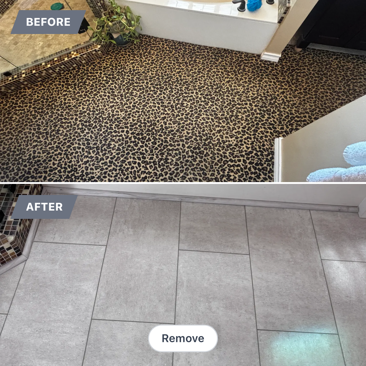 Tile Installations for Hill's Carpet & Remodeling in Odessa, TX
