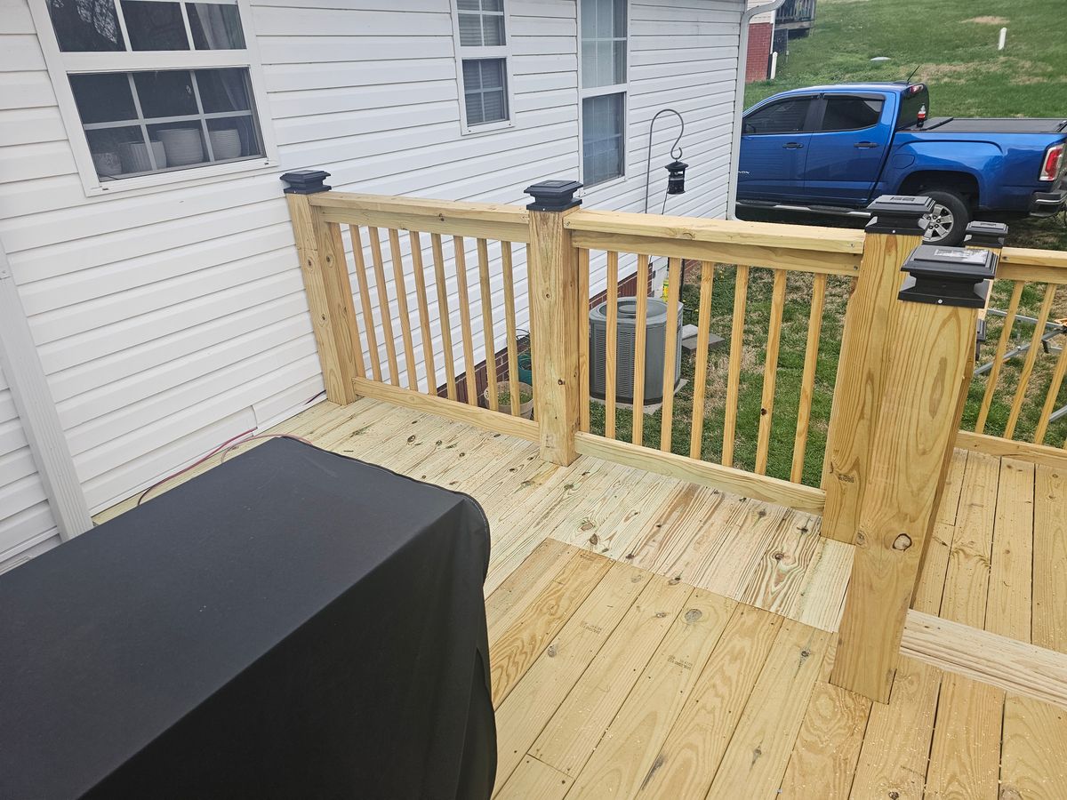 Decking for A&D Home Improvements in Cleveland, TN