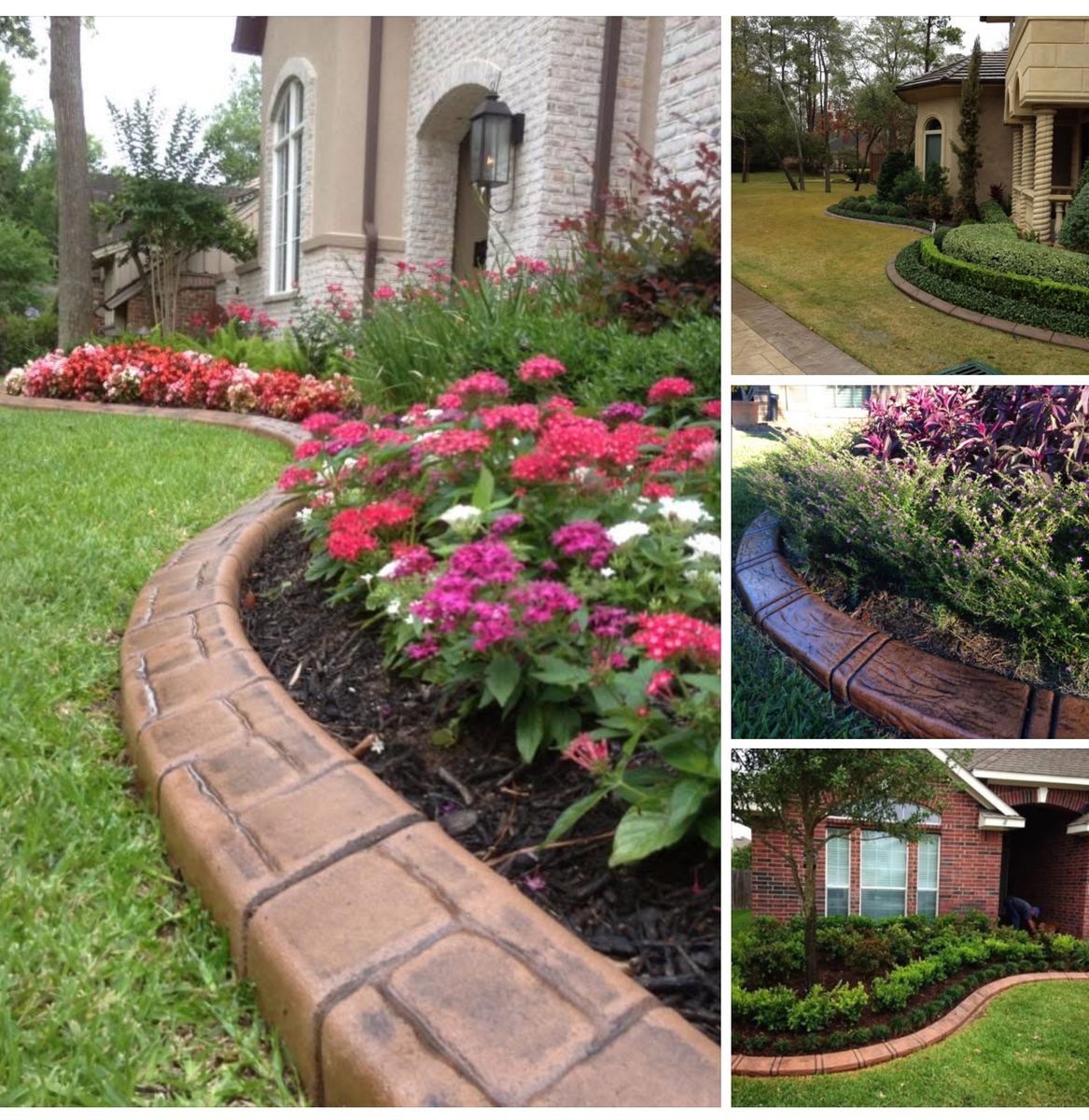 Landscaping for Texas Curb N Borders in Houston, TX
