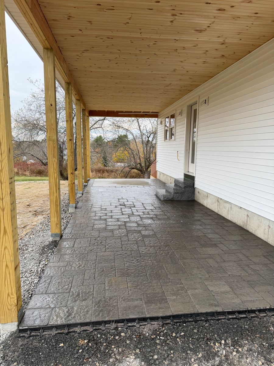 Concrete Repair for Alderman's Masonry and Construction LLC in Windham, ME