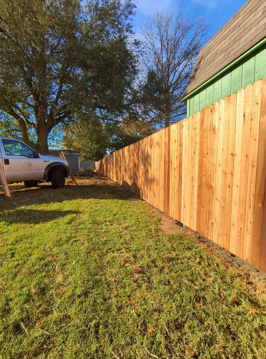 Fence Installation for Marino's Landscaping in Pennsville, NJ