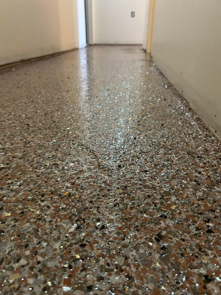Epoxy Flooring for Rockstarz Concrete Design in Spearfish, SD