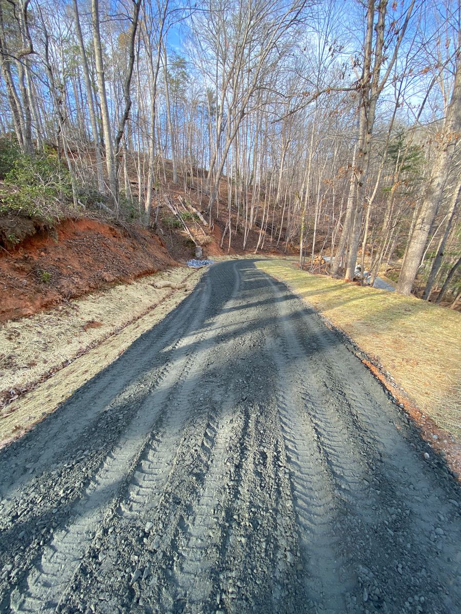 Driveway Construction for J&G LandWorx LLC in Rutherfordton, NC