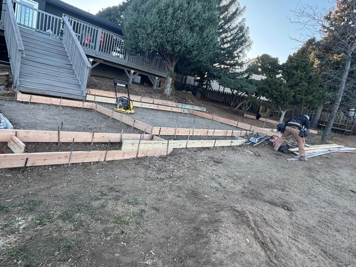 Foundation for Highland Concrete & Landscaping in Colorado Springs, CO