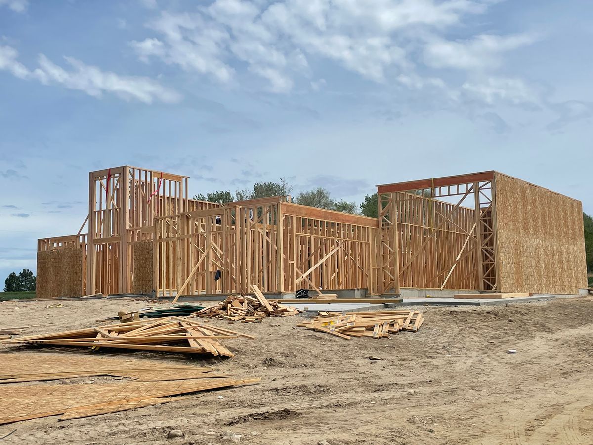 Framing for IPF Construction in Nampa, ID