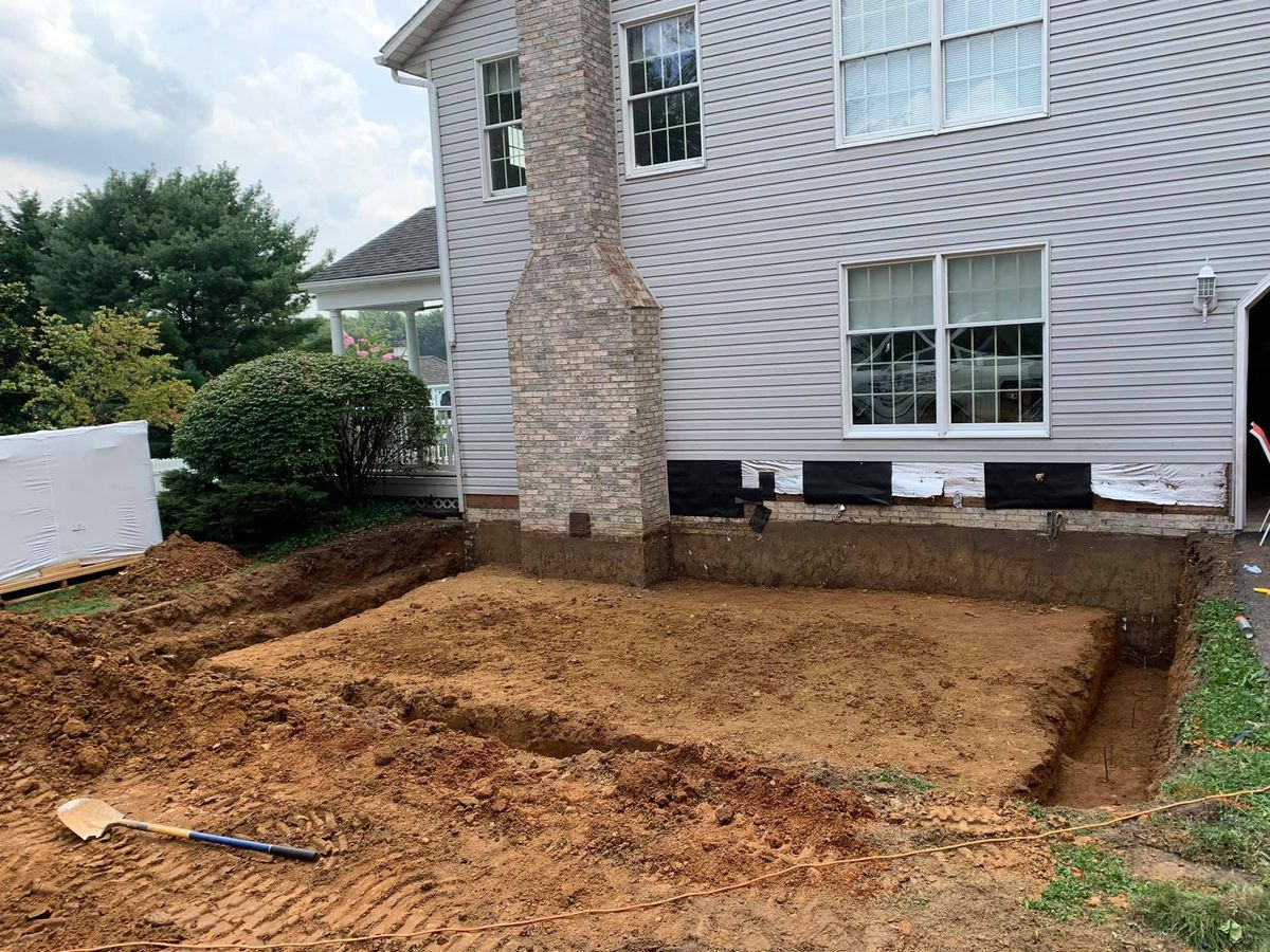 Site Grading for B.E. Contracting LLC in White Marsh, MD