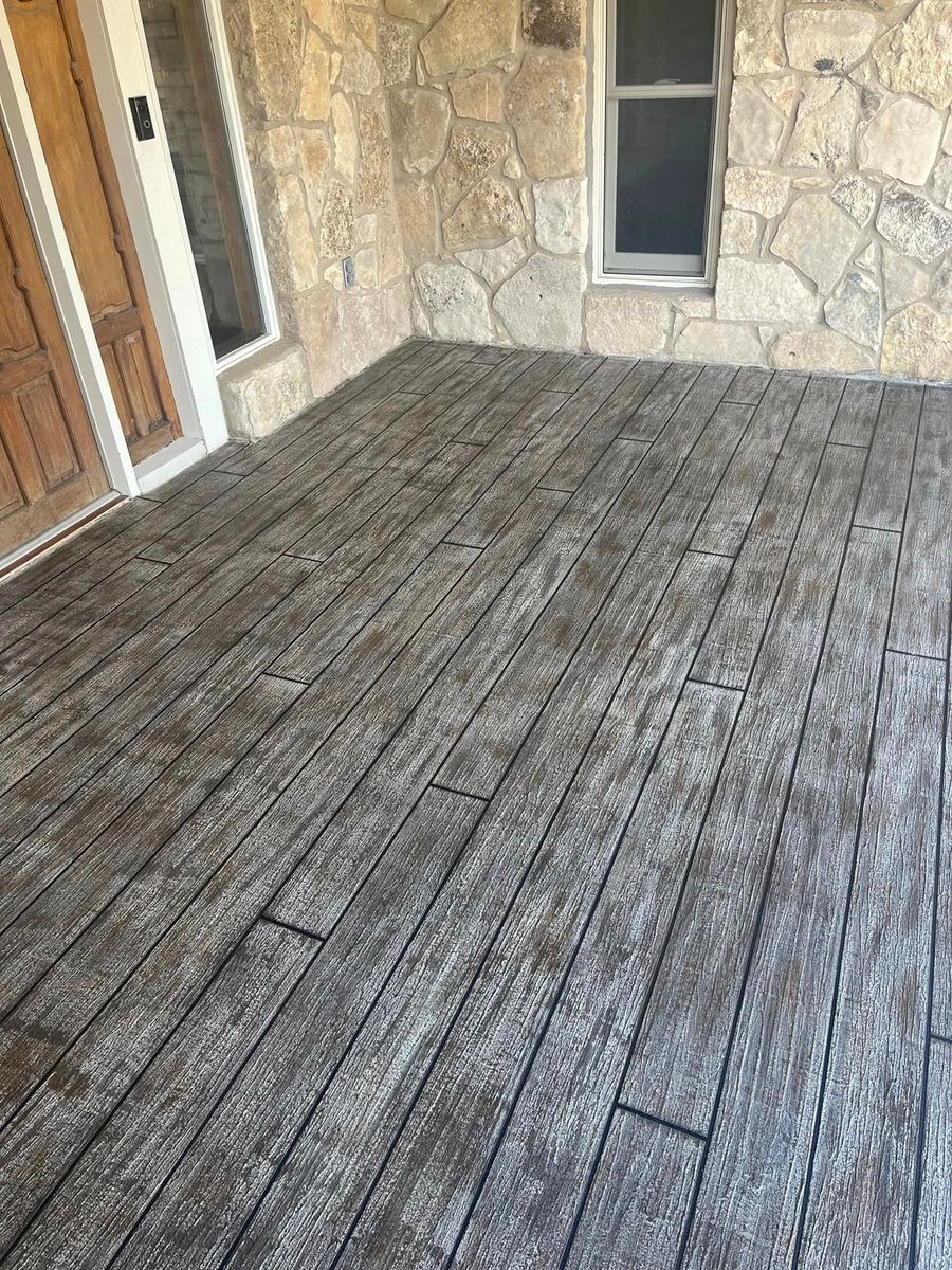 Wood Overlays for Twisted X Coatings in Austin, 	Texas