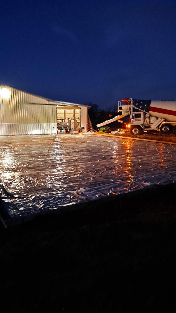 Concrete Slab Construction for Preciado Concrete LLC in Colorado Springs, CO