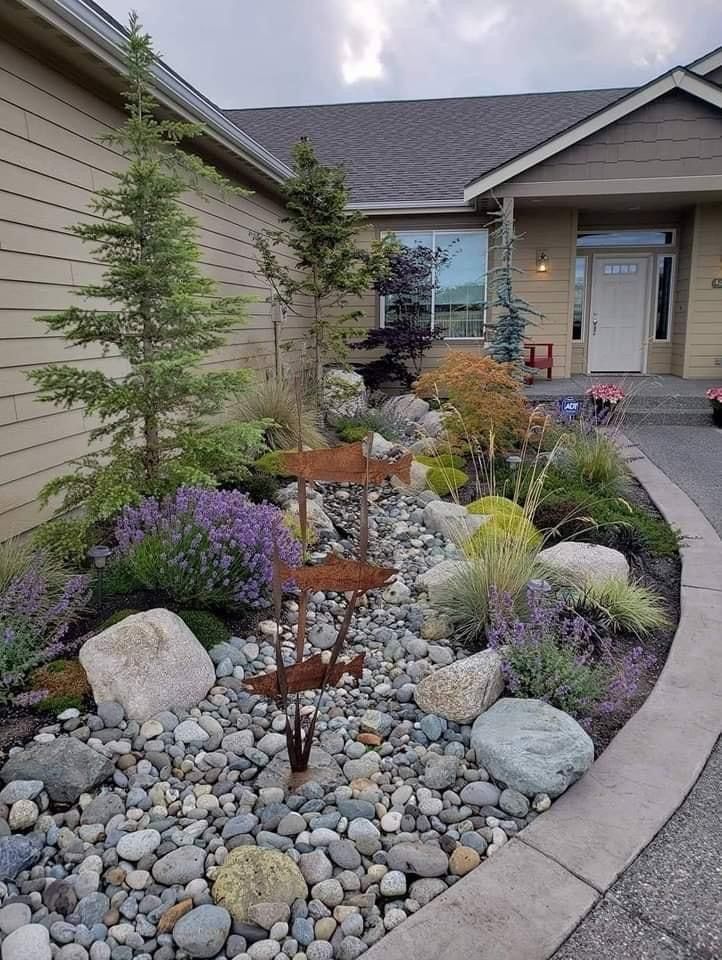 Landscape Lighting, Custom Flowerbed Design for Kings Outdoor in Amarillo, TX