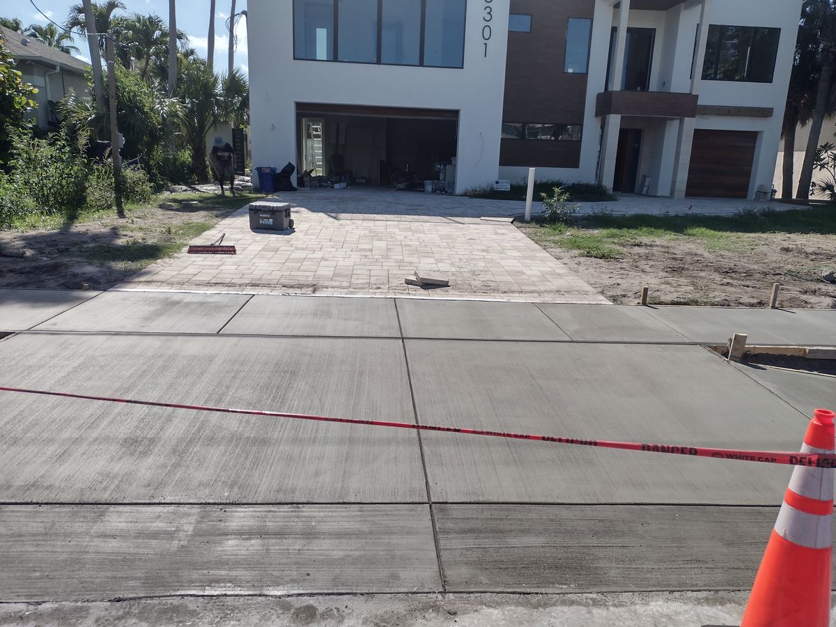 Driveway Construction for Troiano Concrete & Masonry in Clearwater, FL