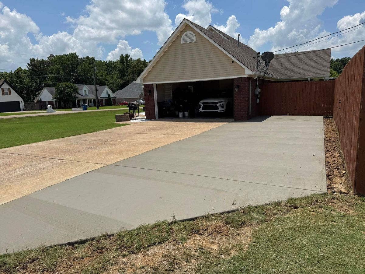 Concrete for Ramsey Concrete Construction in Covington, TN