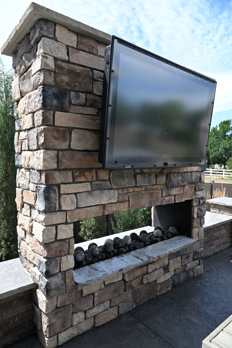 Outdoor Spaces for C. POWERS MASONRY in Loveland, CO