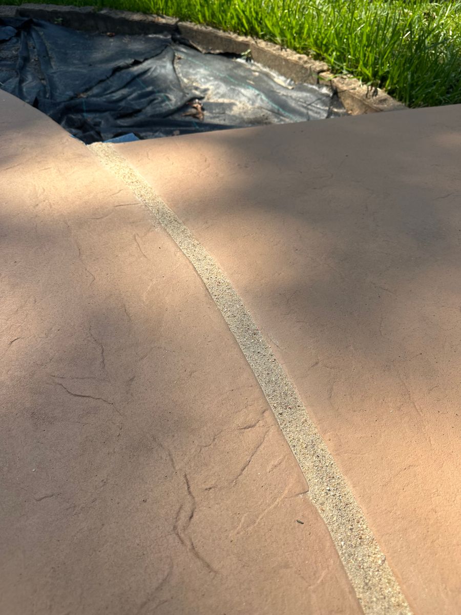 Concrete Resurfacing for Texas Curb N Borders in Houston, TX