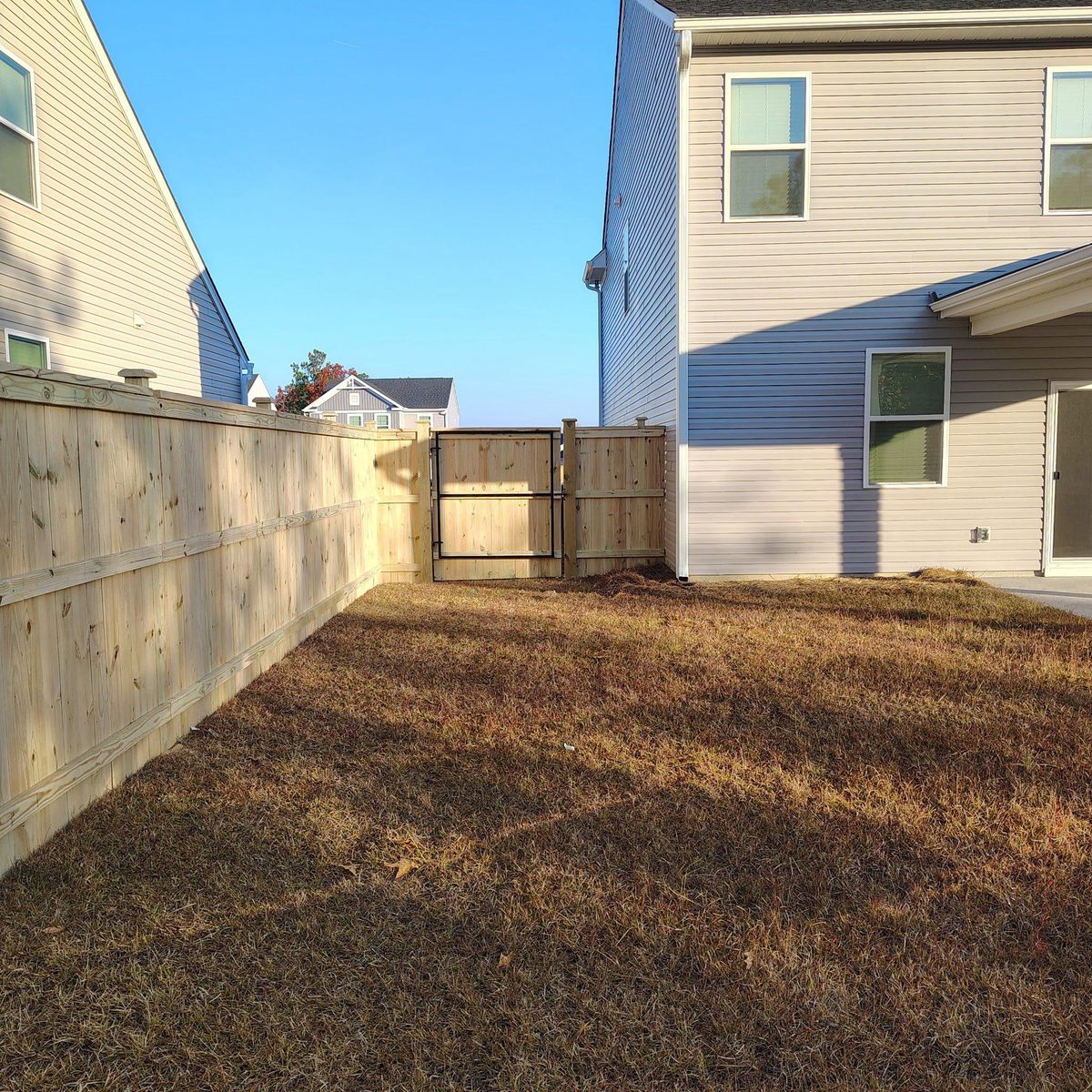 Fence Installation for JB Nealy Fence in Elgin, SC