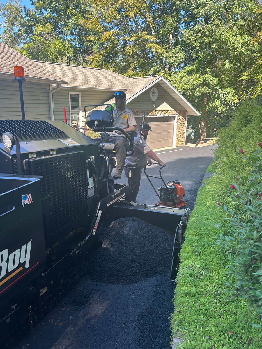 Paving for James R Carter Paving in Roanoke, VA