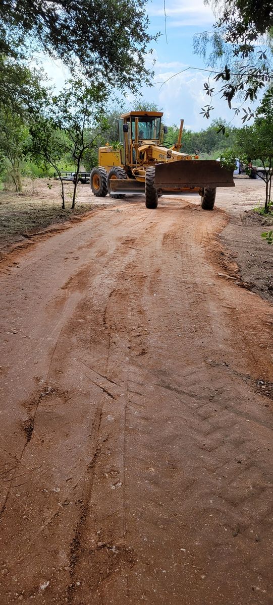 Land Clearing and Leveling for Longoria & Son Construction in Harlingen, TX