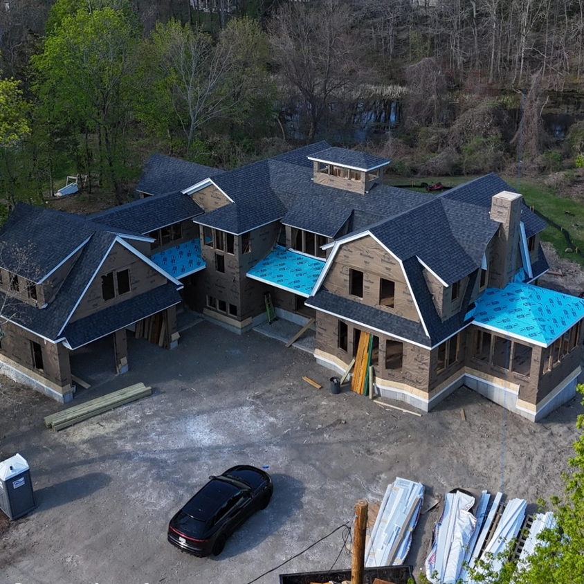 Framing for Melia Construction in Hingham, MA