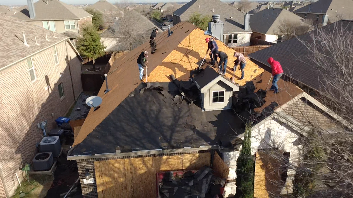 Roofing Installation for Major League Roofing in Frisco, TX