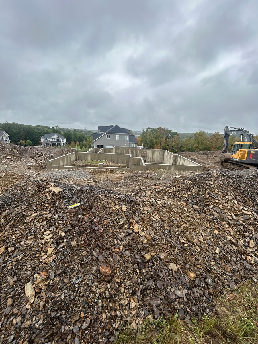 Poured Concrete Walls for Hanula Concrete Pumping in Pittsburgh, PA