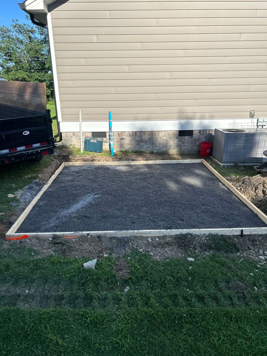 Grading and Leveling for F.C. White’s Excavation & Drain Cleaning in Huntingdon, TN