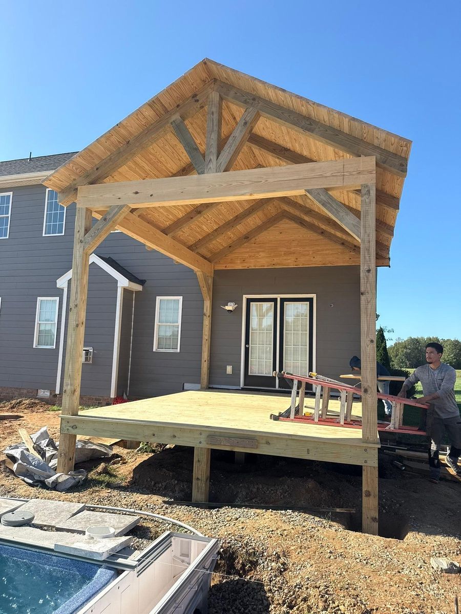 Pavilions for James River Pools and Spa in Powhatan, VA