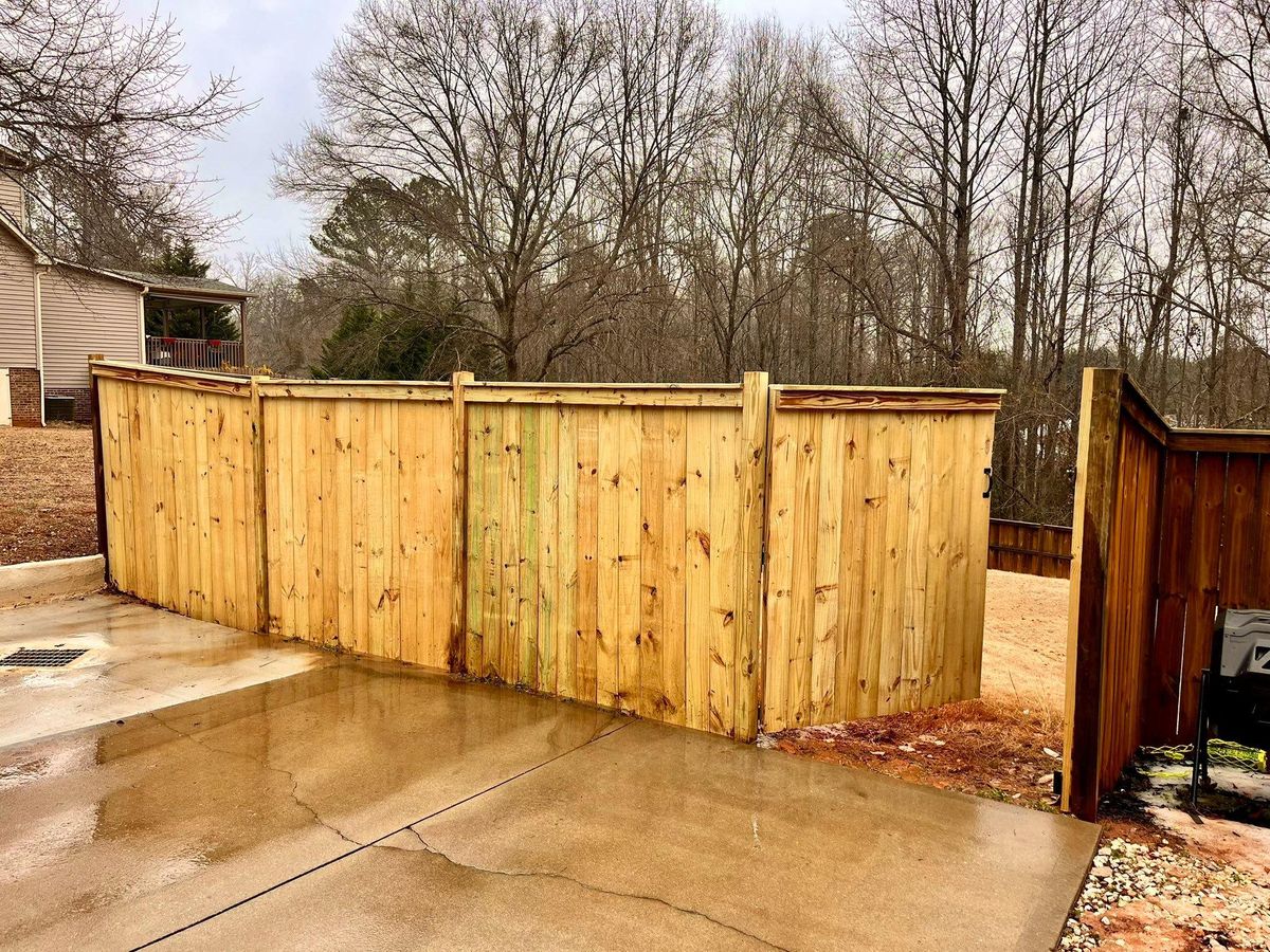 Fencing for Cool Hand Home Improvements in Spartanburg, SC