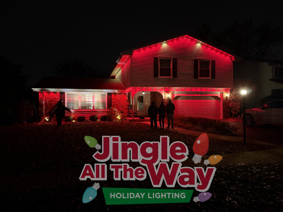 Jingle All the Way - Holiday Lighting for Soapy Suds Services in St. Charles, IL