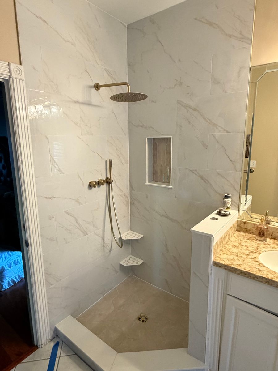 Bathroom Remodeling for Precision Tile LLC in Richmond, Kentucky