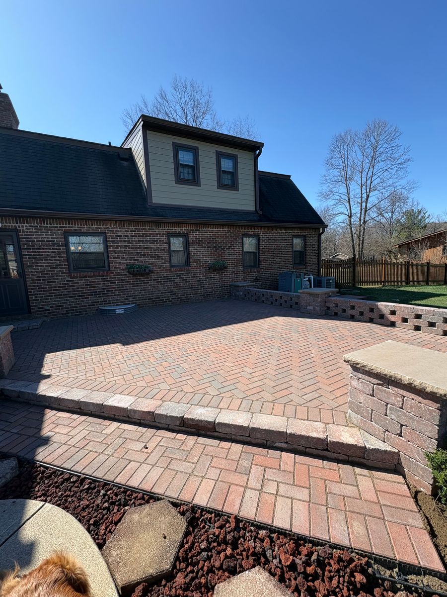 Patio Design & Construction for Showecker Masonry in Indianapolis, IN