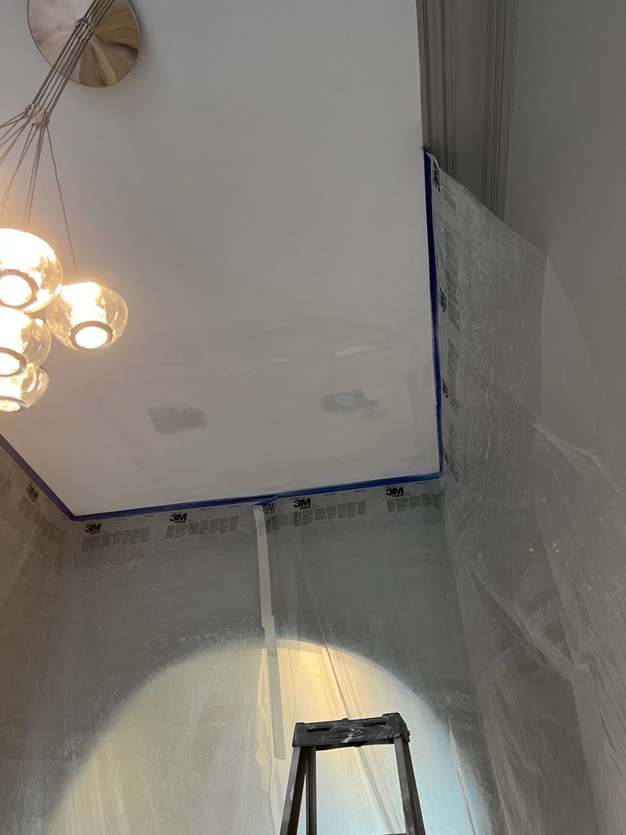 Sheetrock repairs for Susan's Painting in Greensboro, NC