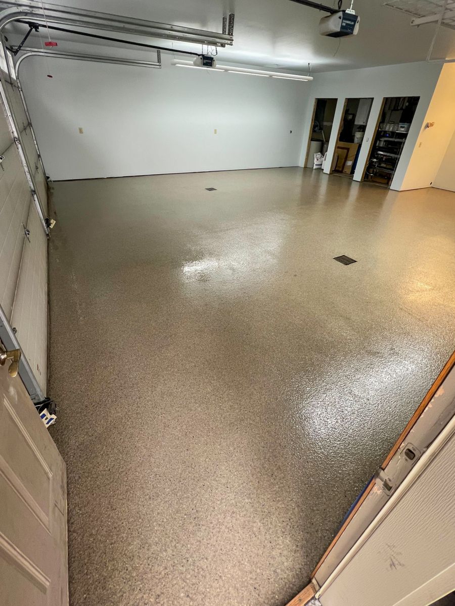 Epoxy Flooring for Mr. Mole's Painting in Bemidji, MN